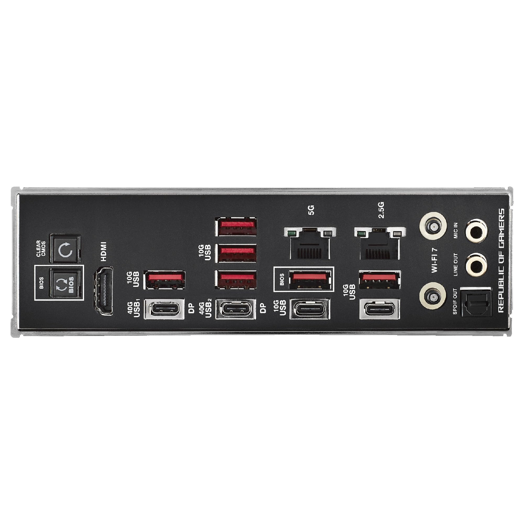 ASUS ROG Crosshair X870E Hero - Placa Base AMD ATX, 18+2+2 etapas de Potencia, DDR5, PCIe 5.0 Compatible con GPU de última generación, Cinco M.2, Wi-Fi 7, USB4, AI Overclocking