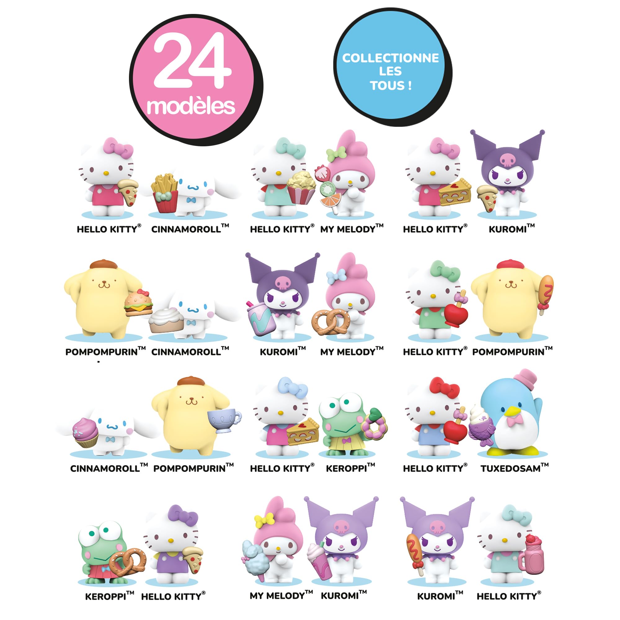 OOSHIES, 1 Figurine à Collectionner, 5 cm, Série Disney, Modèle mystère, pour Les Enfants dès 5 Ans, HHN07 OOSHIES, 1 Figurine à Collectionner, 5 cm, Série Disney, Modèle mystère, pour Les Enfants dès 5 Ans, HHN07