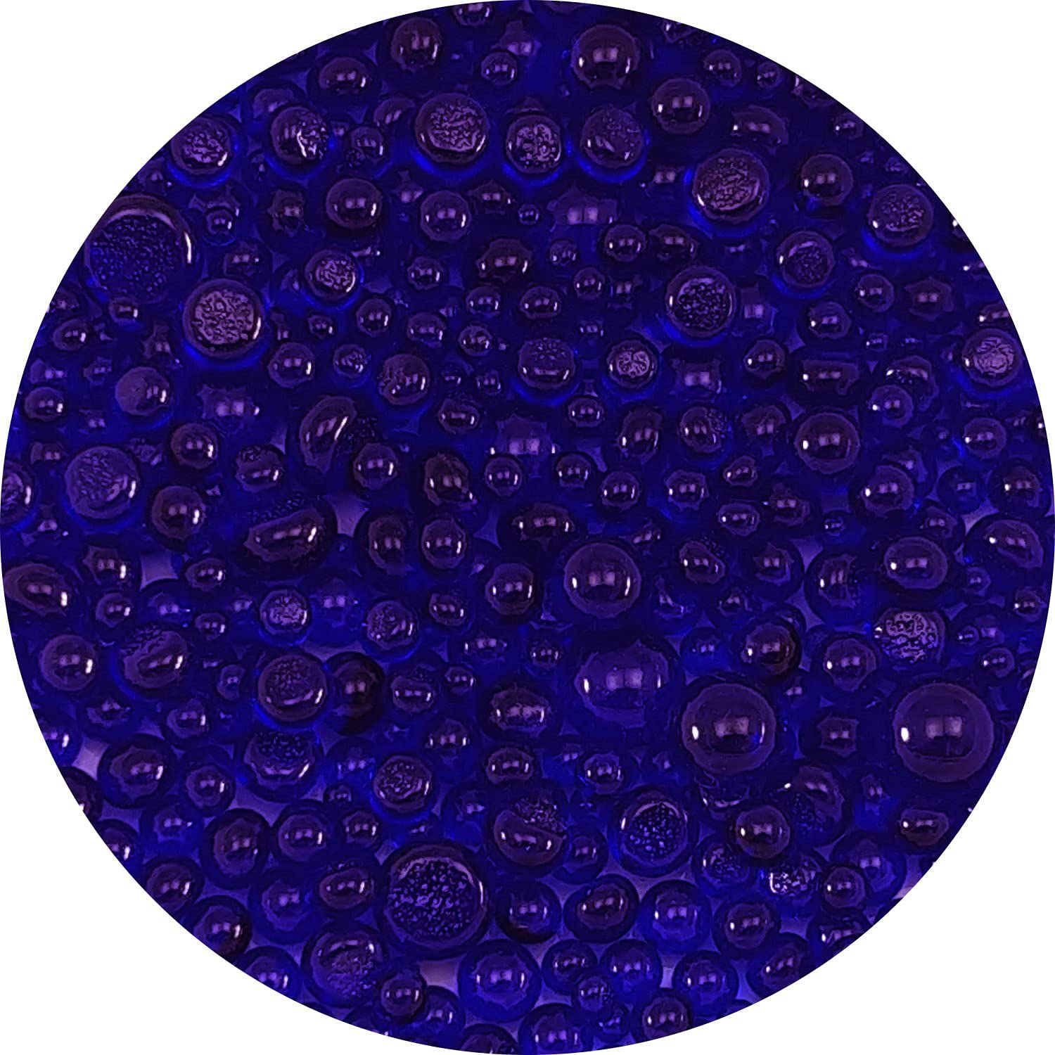 Dark Blue Trans Frit Balls COE 96 - FB136-96-image-22