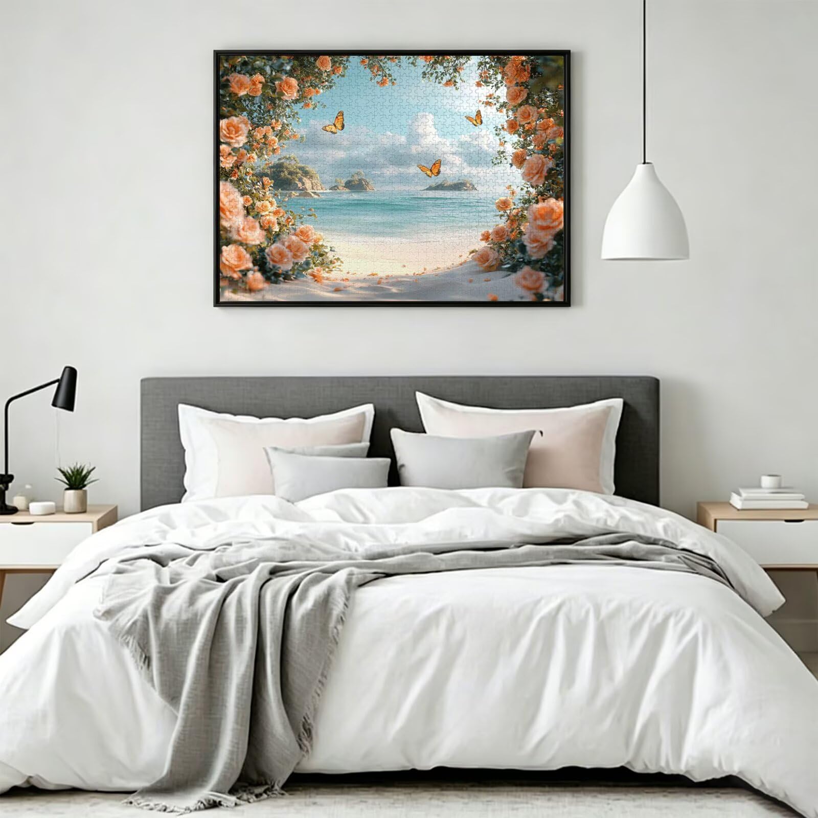 Puzzle 4000 Pezzi spiaggia Puzzle Classici per Gioco Familiare, n-238 | Impossibile Puzzles, Intrattenimento Creativo, Rilassamento e Intelligence, Regalo per Amore e Amico, Decorazioni Casa, Rosa