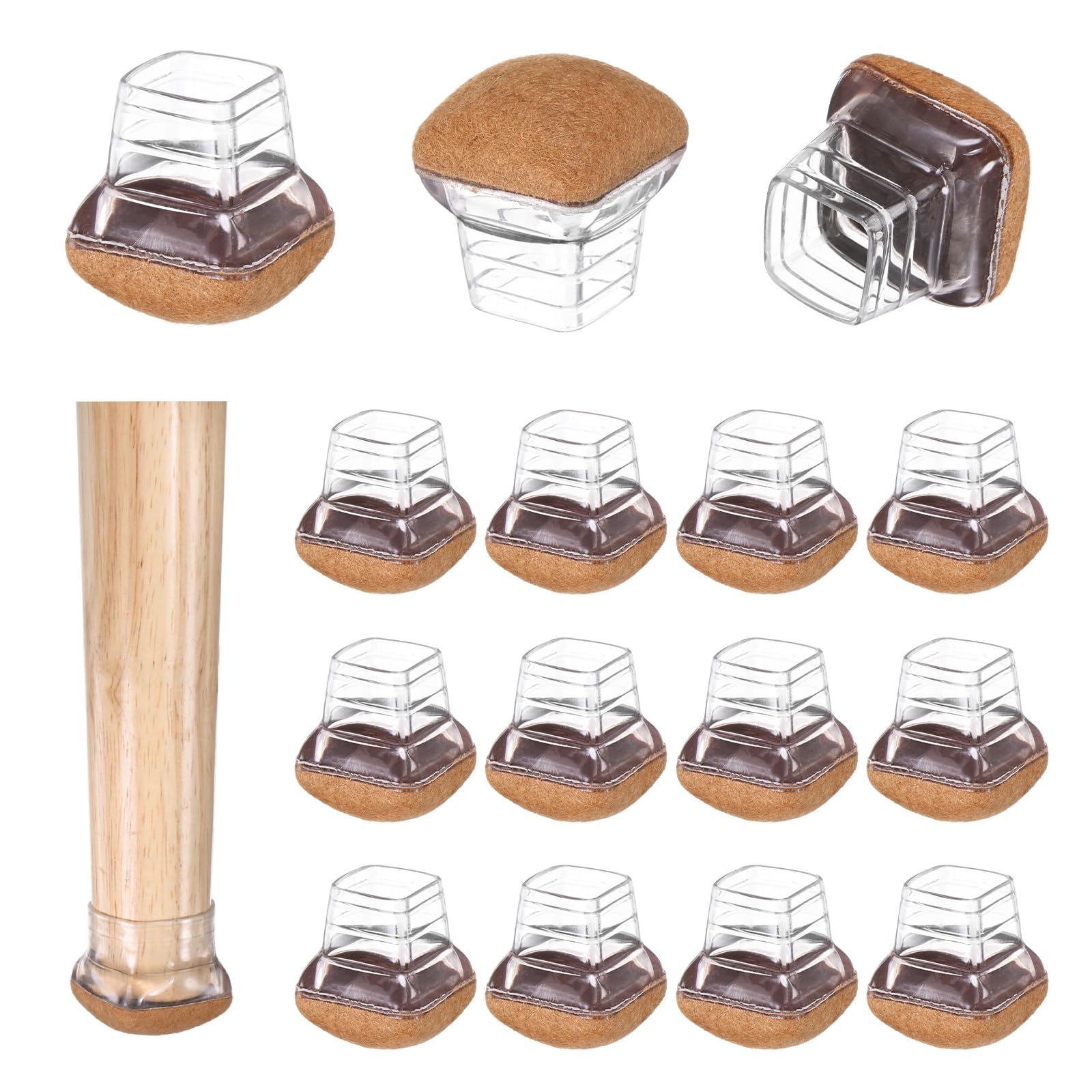 M METERXITY 32-Pack Chair Leg Floor Protectors