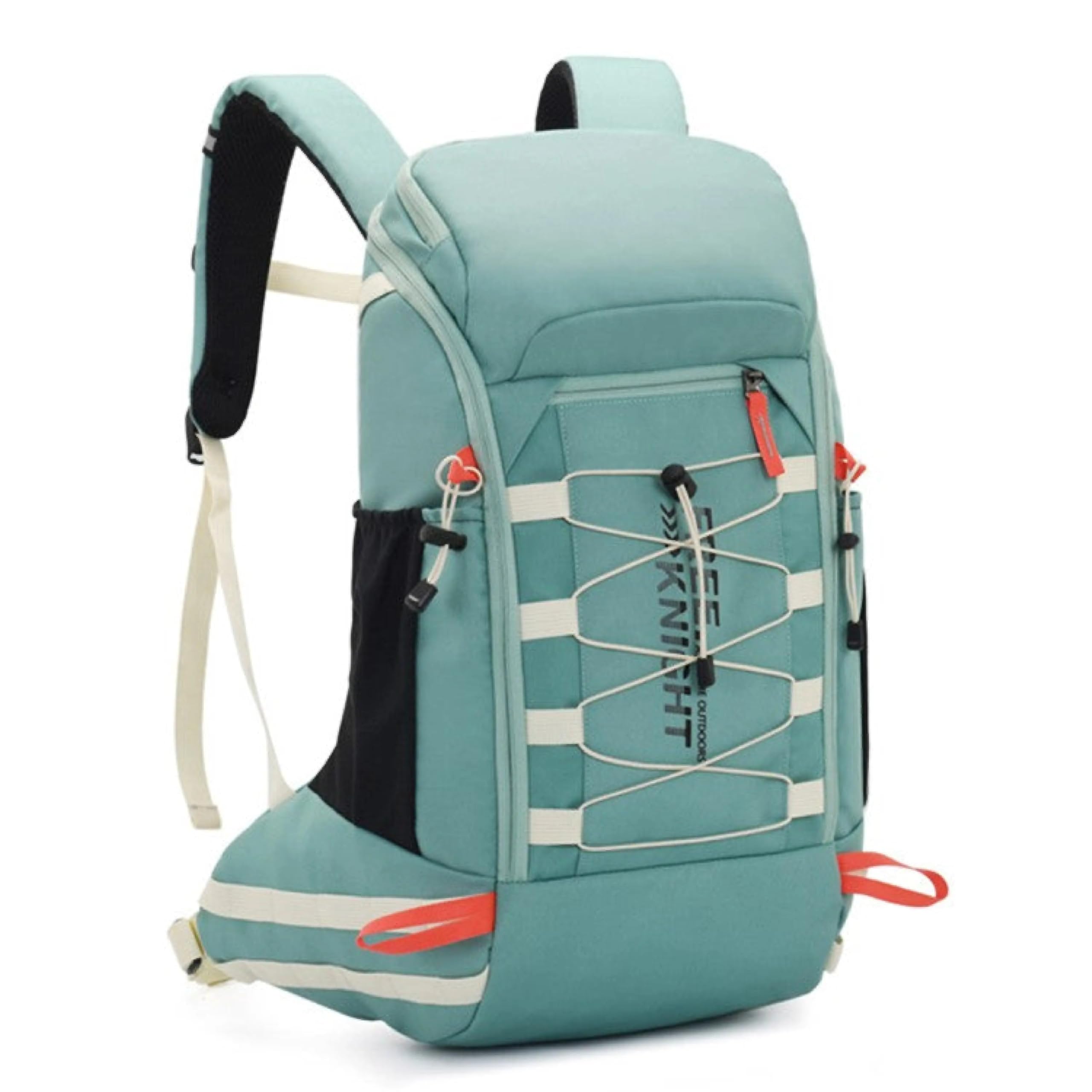 Sport Knight Outdoor Rucksack 40L, Wasserdicht & Leicht – Trekking, Wandern, Reisen, mit Regenschutz & Hüftgurt, aus Oxford Gewebe Blau
