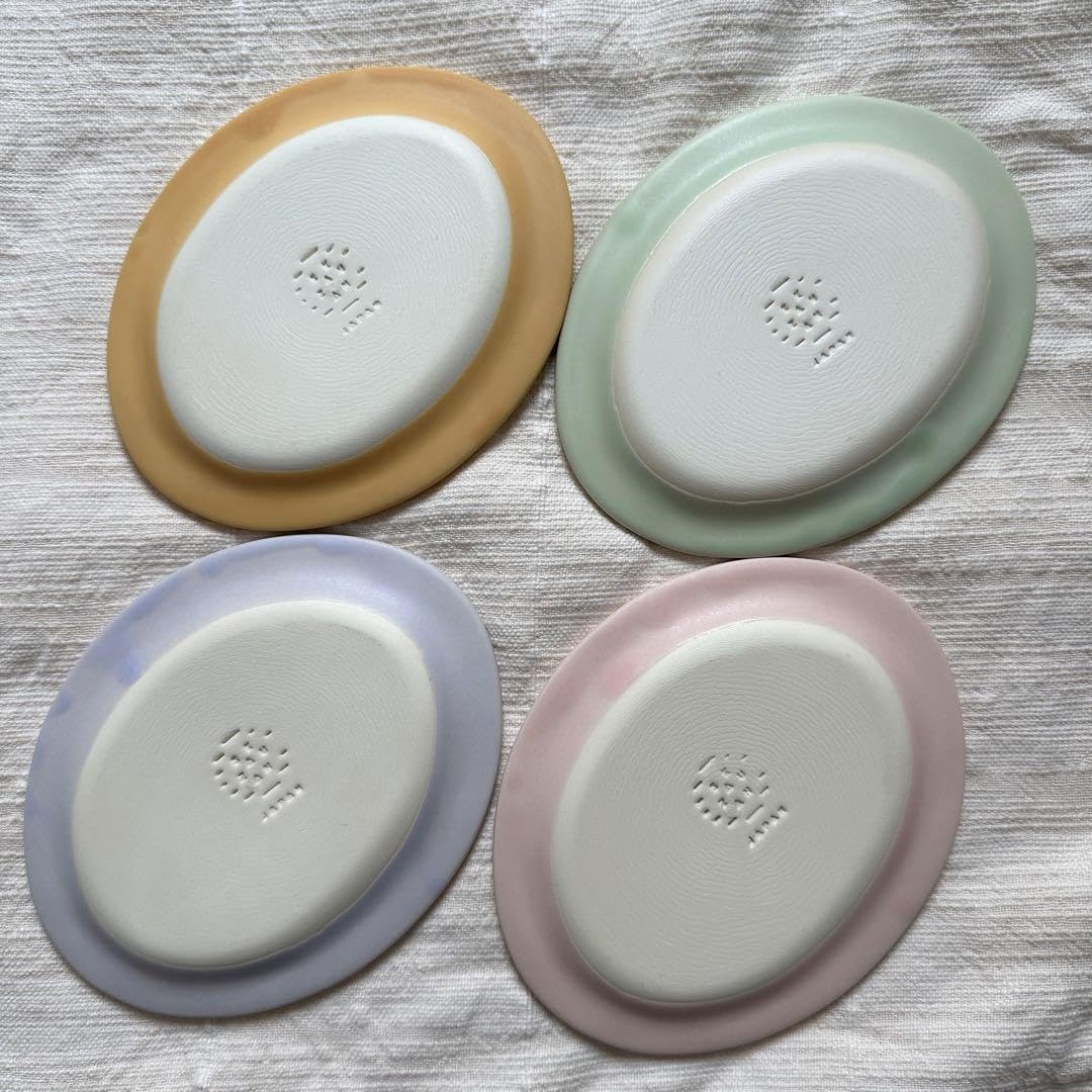 Amazon.co.jp: 4点セット SaraOval S 楕円皿 美濃焼 ロンハーマン 