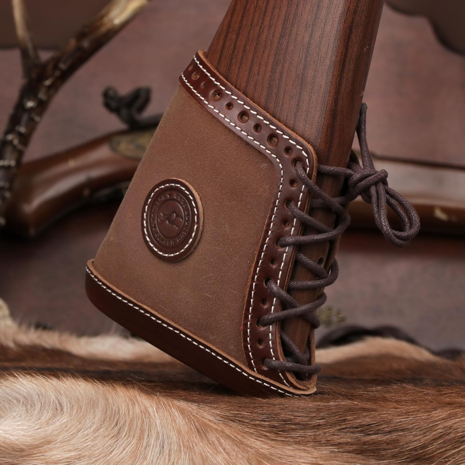 TOURBON Adjustable Recoil Pad Slip On Buttstock Extension Shotguns Rifles Recoil Reduction Pad for Hunting Shooting