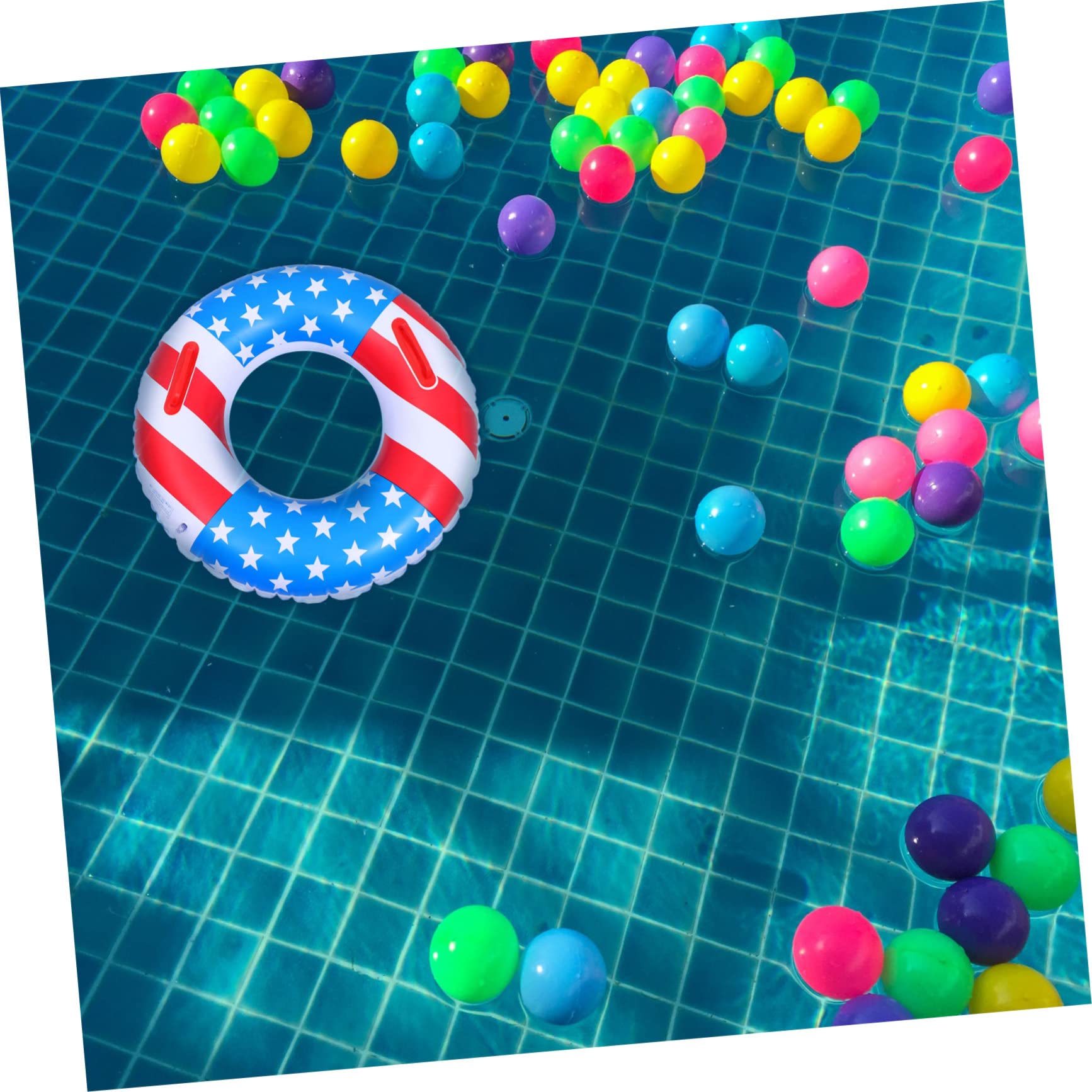 TOYANDONA Anillo De Natación con Inflables para Piscinas Infantiles Flotador para Piscina Infantil Asiento De Natación Inflable Decoraciones para El Día De La Independencia