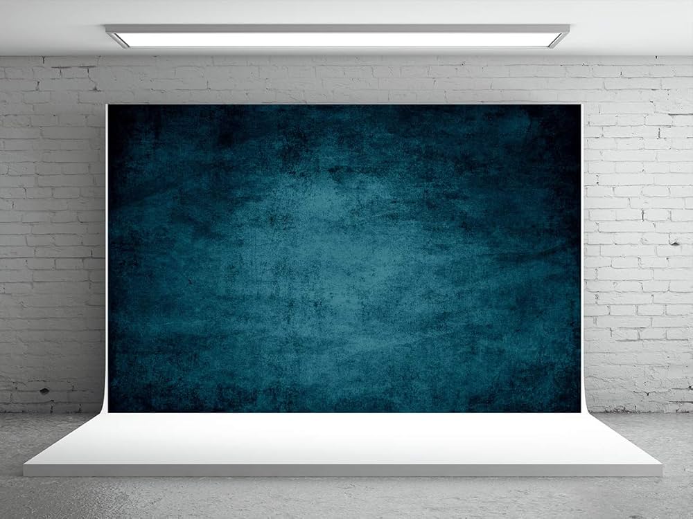 Amazon | Kate 3.0x2.0m単色ダークネイビーブルー抽象的な背景