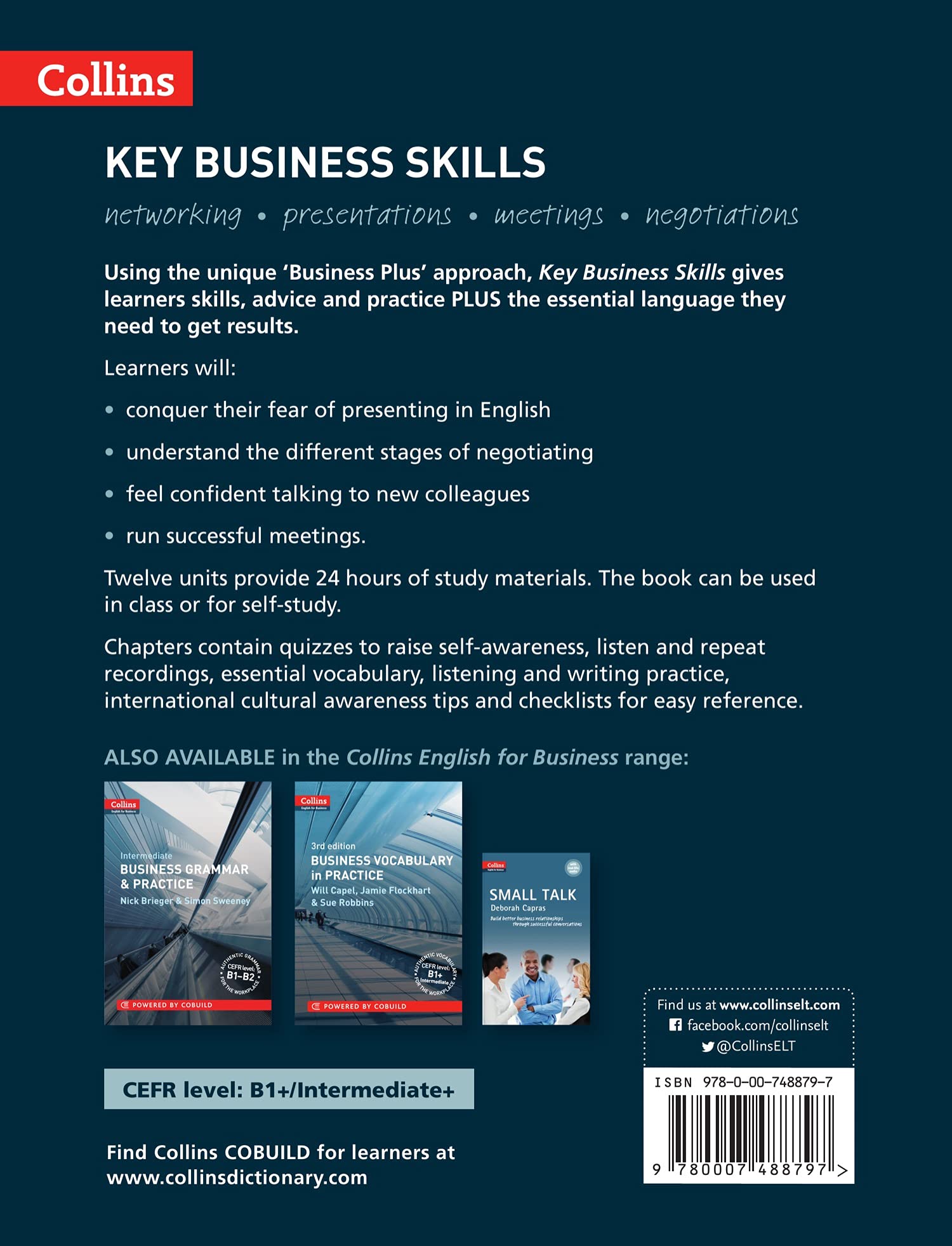 Key Business Skills: B1-C1 (Collins Business Skills and Communication)