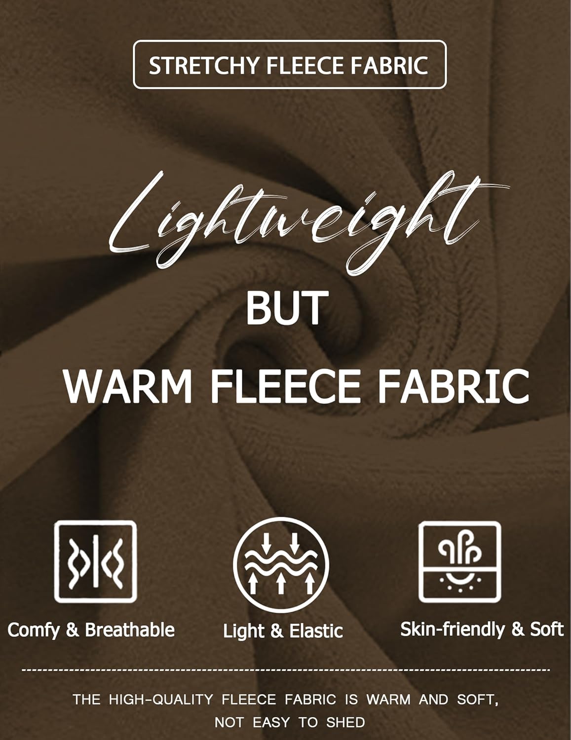 Ekouaer Womens Fleece Pajamas Sets Long Sleeve Lounge Set Jogger Sets 2 Piece Flannel Pjs Winter Sleepwear Loungewear - Image 4