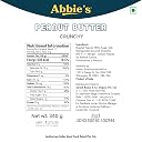 Abbie's Peanut Butter Creamy and Crunchy 340g (Pack of 2) | 26g Protein Per 100g | 100% Vegan | Zero Trans Fat | Zero Cholesterol | Good Source of Energy | Highly Nutritious | gallery image