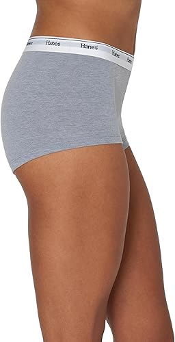Miniatura 3 de Hanes Originals - Ropa interior de algodón elástico transpirable para mujer, paquete de 4