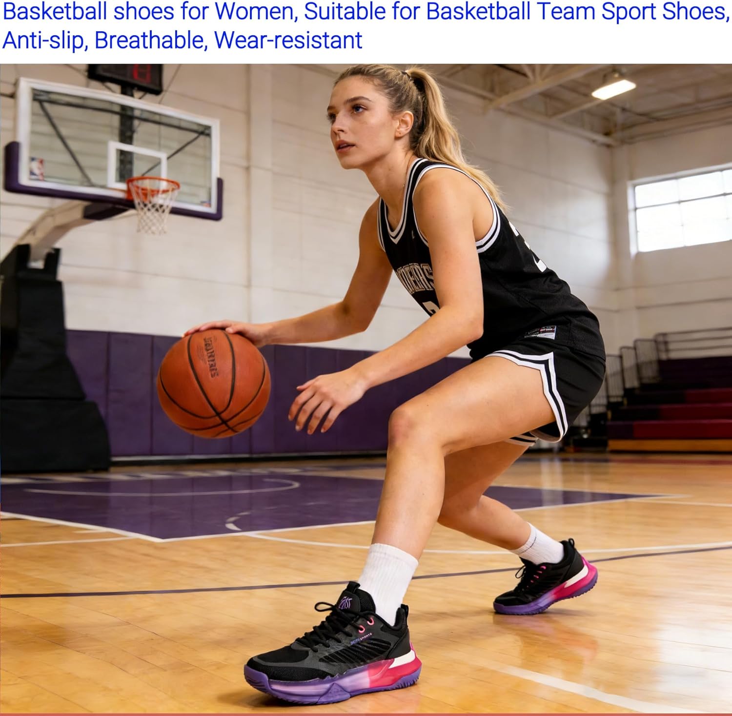 Beita Basketball Shoes for Women Sports Shoes Fashion Sneakers Non Slip Wear-Resistant