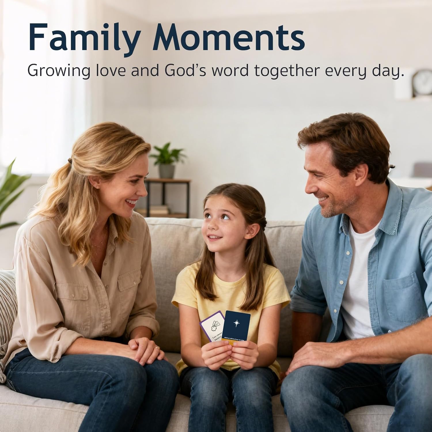 Easter Gifts for Kids - 63 Biblical Affirmation Scripture Cards to Build Faith & Confidence, Christian Bible Verse Cards for Daily Encouragement for Boys & Girls