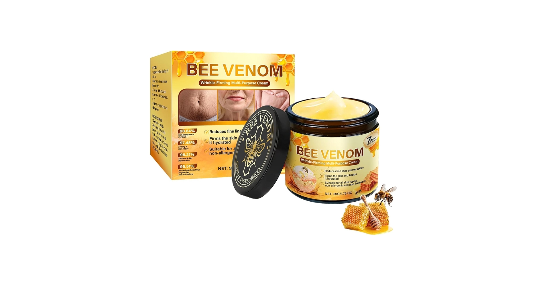 Amazon | ビーベノムスキンクリーム【1/2/3個】引き締めボディ