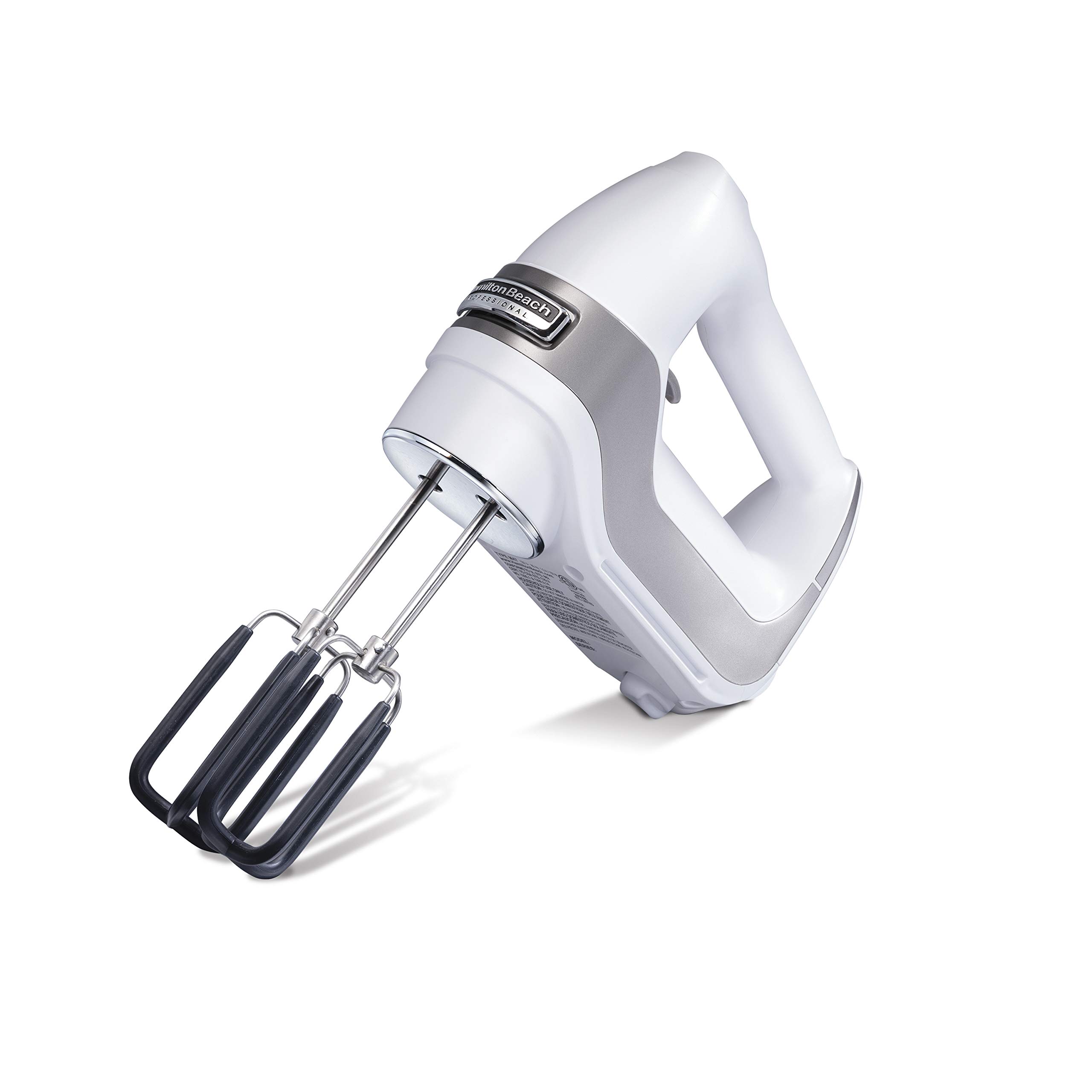 Hamilton Beach ProfessionalSpeed Electric Hand Mixer Whisk, Dough Hooks 62656