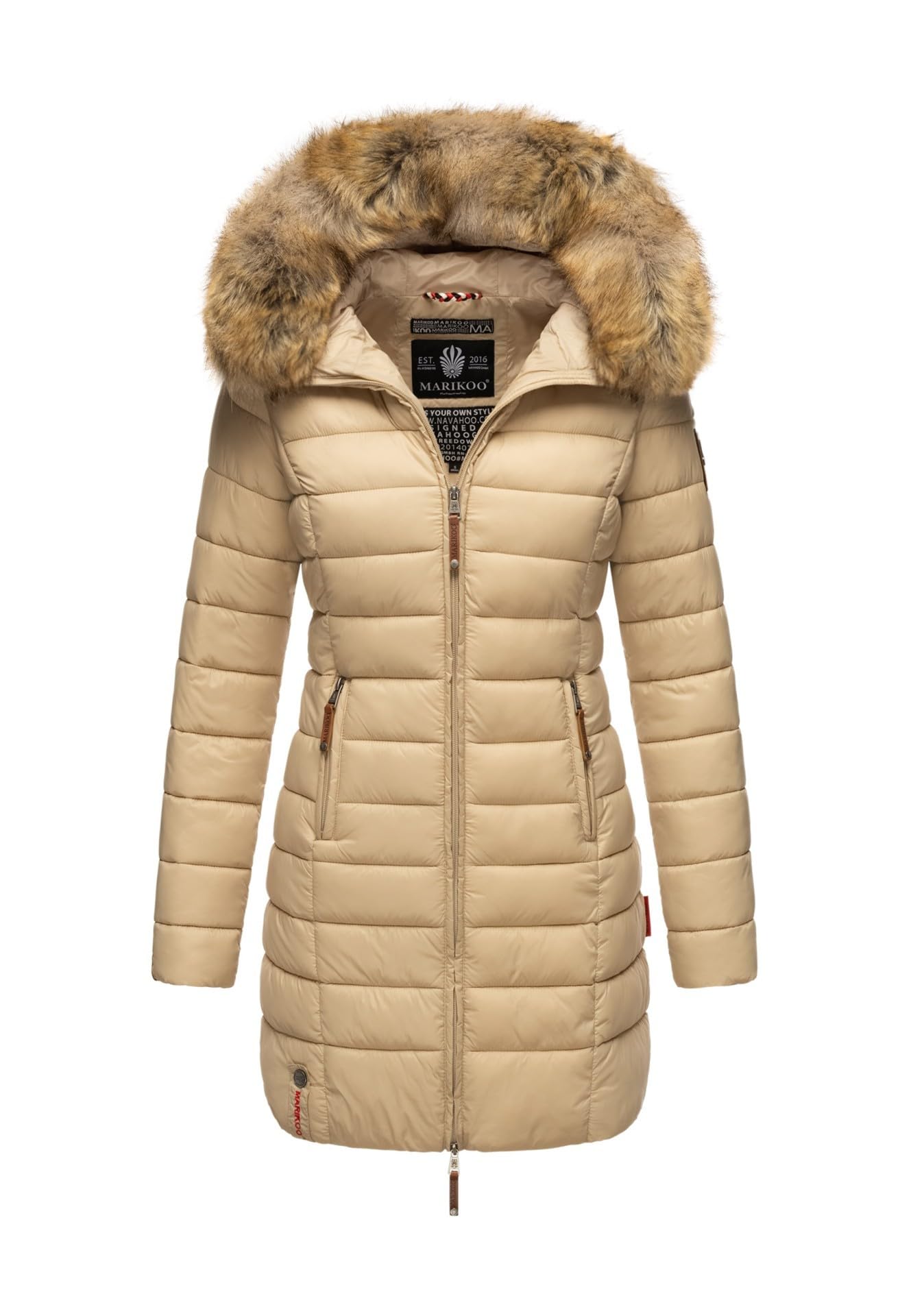 MARIKOO Steppmantel Rose-Stepp Product Description