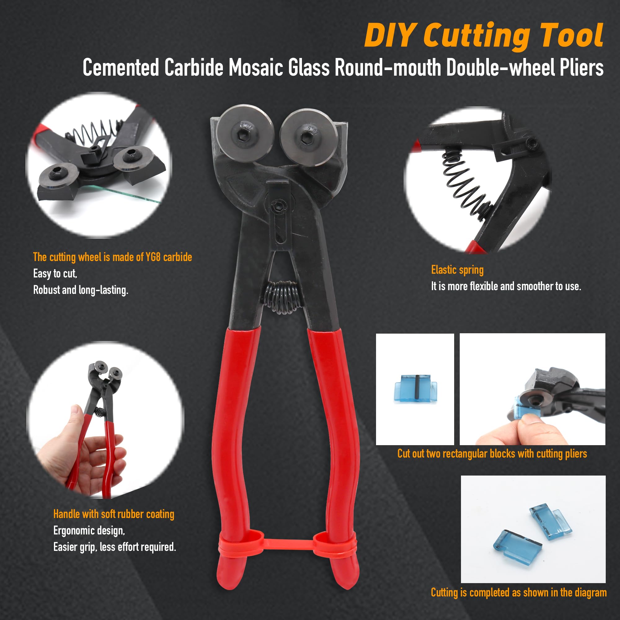 Image secondaire de Kit Complet de 19 Outils de Mosaïque DIYoung pour Artisans