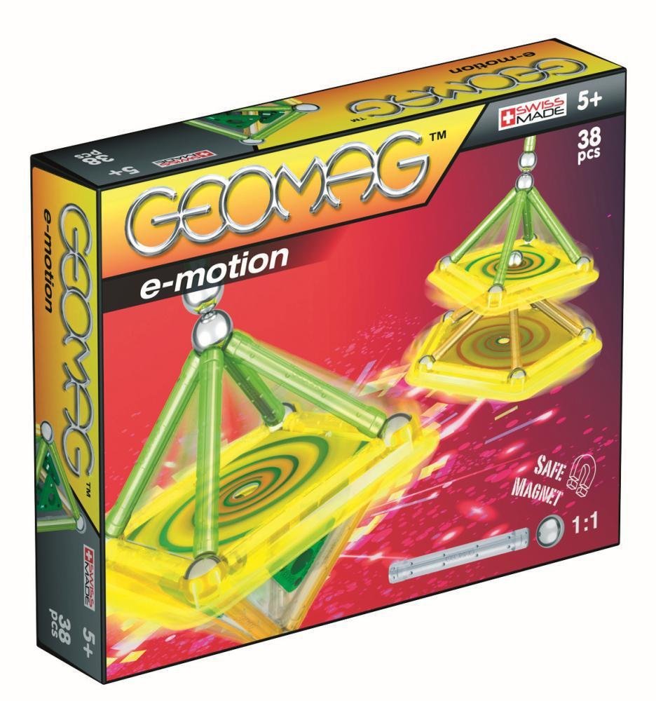 Geomag- E-motion Magic Spin, 38 pieces, 033