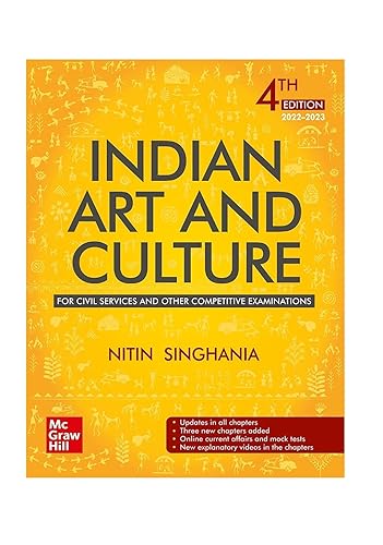 [ Nitin Singhania ] Indian Art and Culture by Nitin Singhania (Author) Paperback(2018)