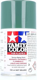 TAMIYA 85078-A00 TS-78 Feldgrau 2 Matt Bombe de peinture en spray 100 ml pour modélisme en plastique, accessoires de bricolage, peinture pour le modélisme, vert