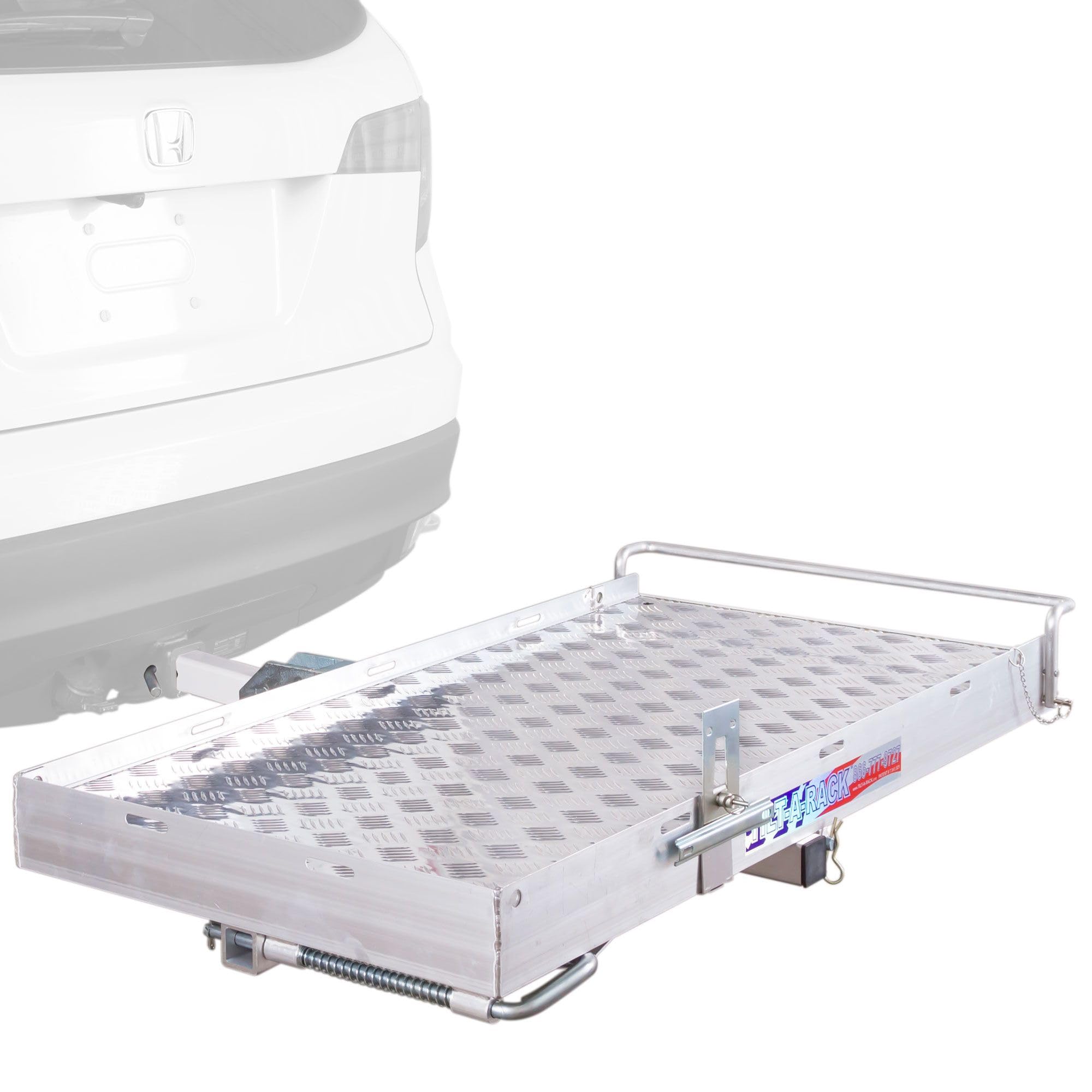 Aluminum Scooter and Wheelchair Full Size Carrier - 350 lb. Capacity