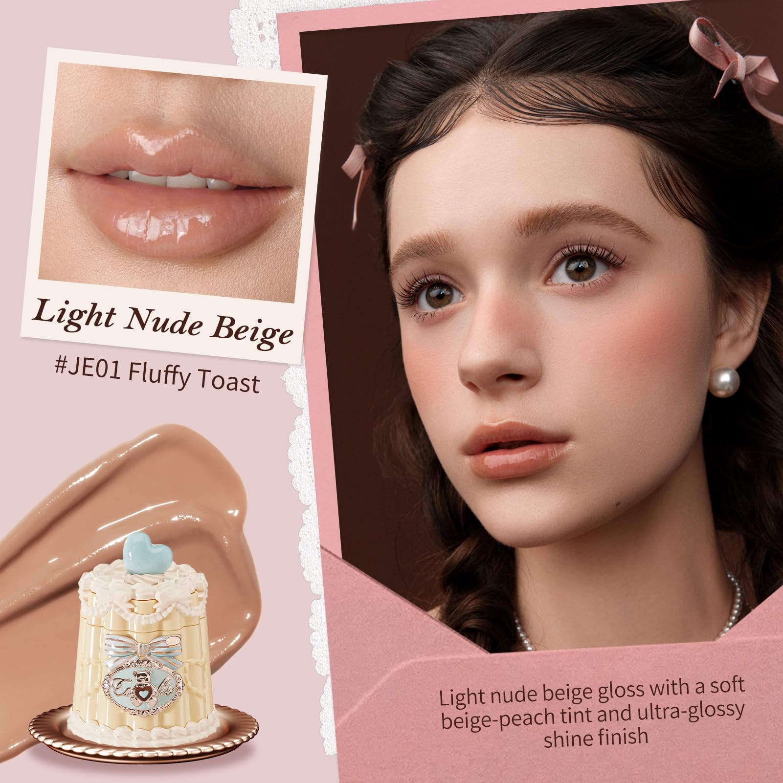 Amazon.com : Flower Knows The Sweetie Bear Coating Lip Jelly
