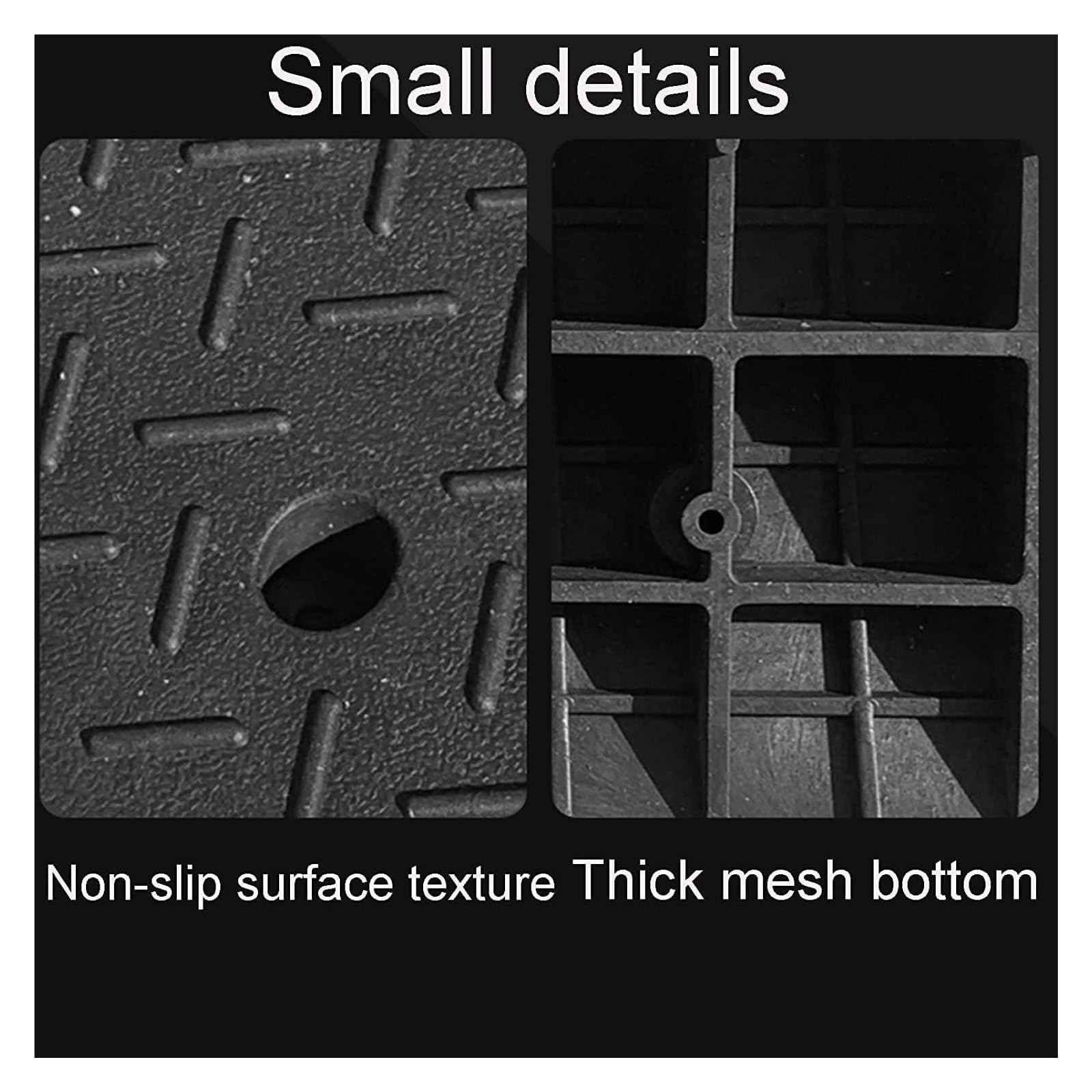 Threshold Ramp Ramp Non-Slip Rubber Threshold Ramp Sturdy Scooter Ramp for Door Garage Steps Kerb Ramps Handicap Ramps Anti-Slip (One Color 100 * 25 * 7cm