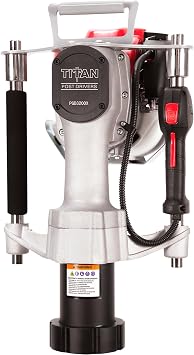 Titan Post Driver - 45-Lb. Driving Head, 1.3 HP Honda GX Engine, Model# PGD3200X