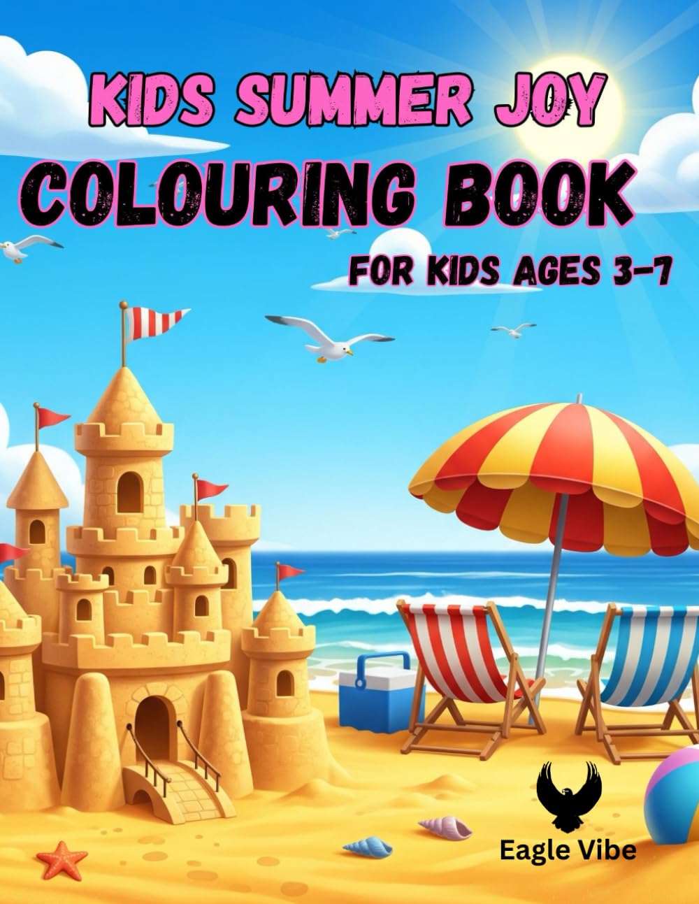 Colouring Book: Kids Summer Joy