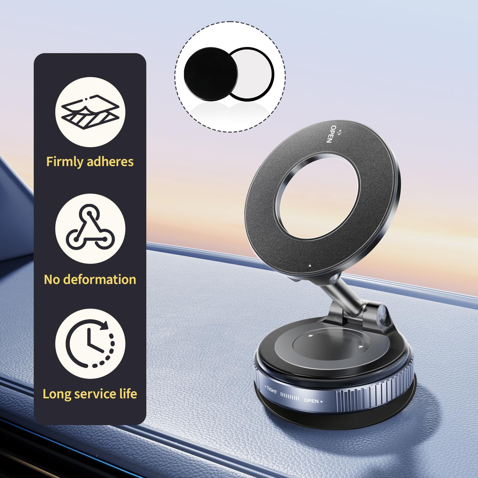 RAM Lil Buddy Supporto Adesivo Cruscotto per Garmin Oregon 200, 750T