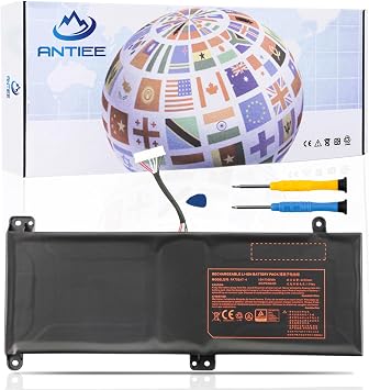 ANTIEE PA70BAT-4 66Wh Laptop Battery for CLEVO PA70HP6-G PA70HS-G PA71HP6-G