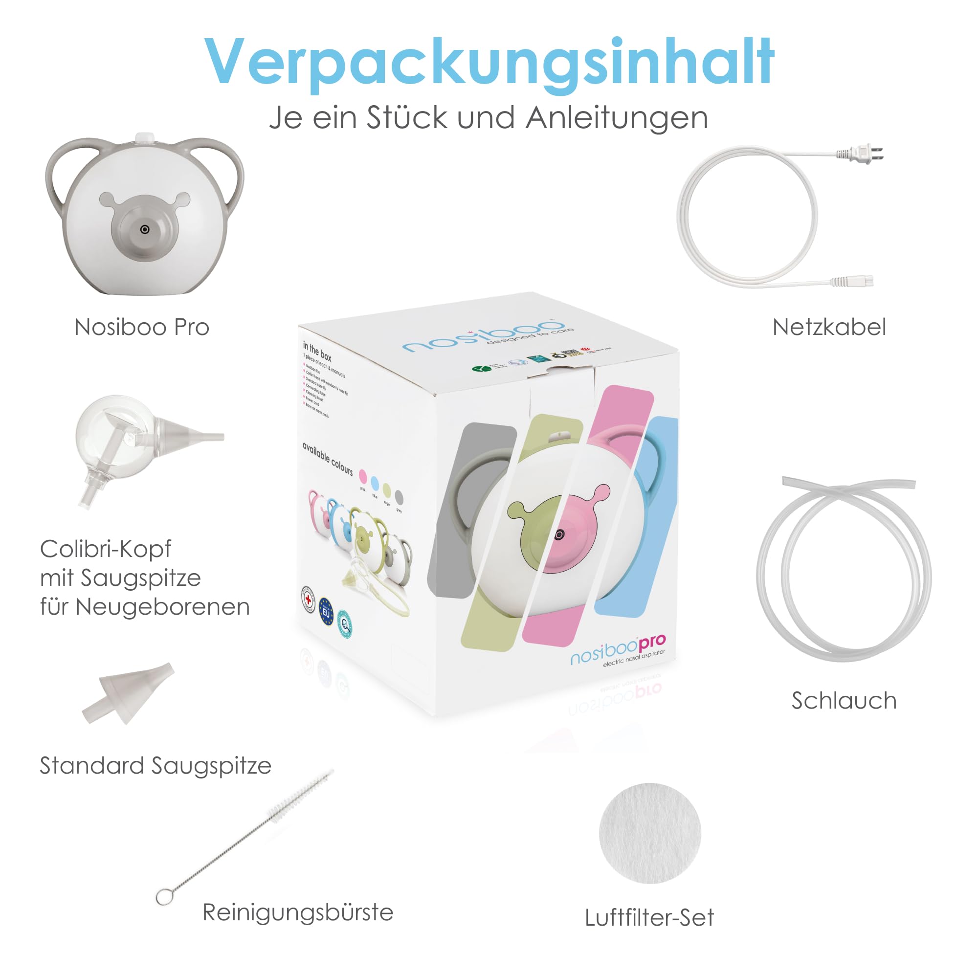Nosiboo Pro Baby Nasensauger (elektrisch)