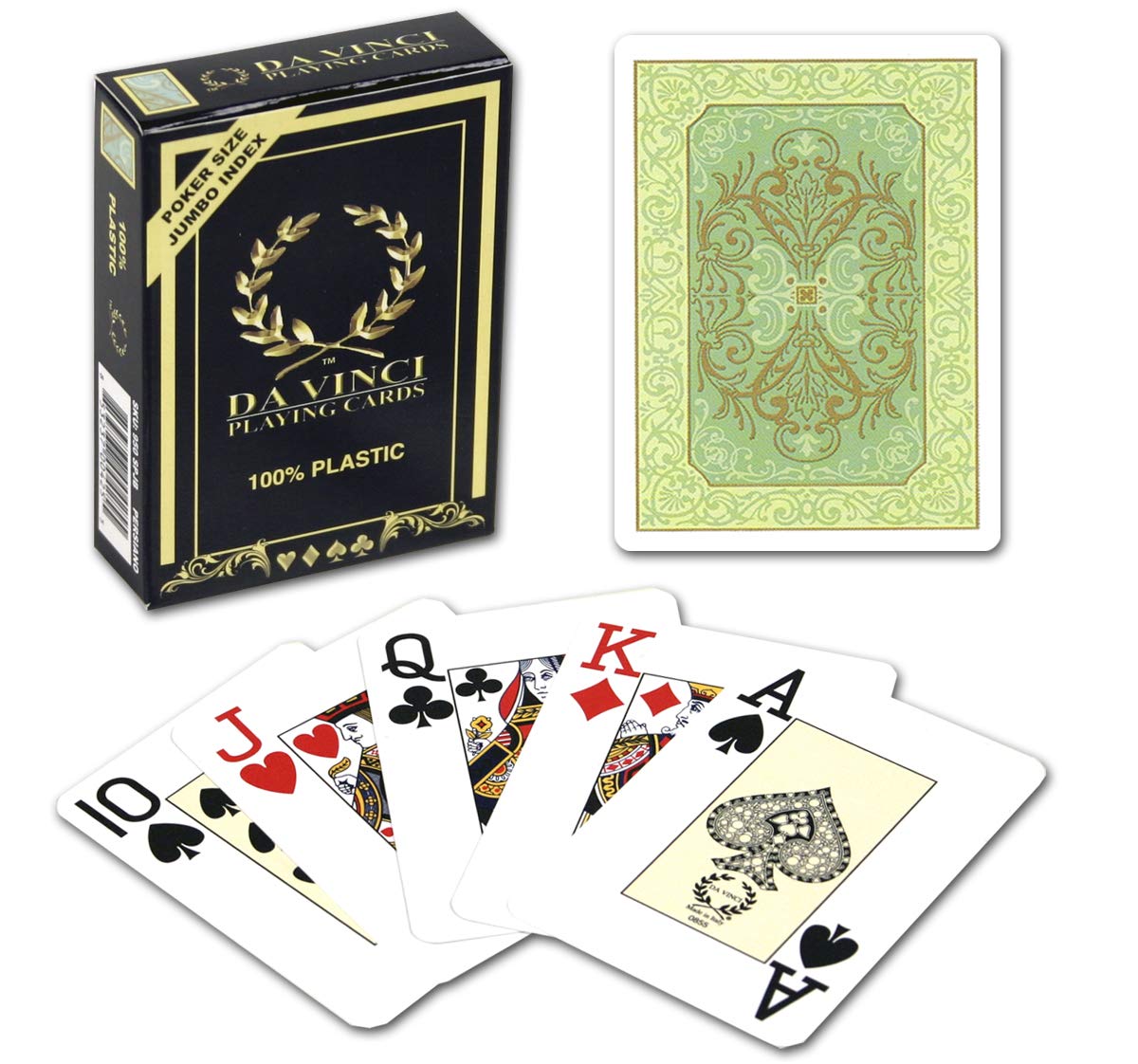 PABLO VINCI ARCADIA US8.5 26.5㎝ Amazon.com: DA VINCI Italian 100% Plastic Playing Cards, Single