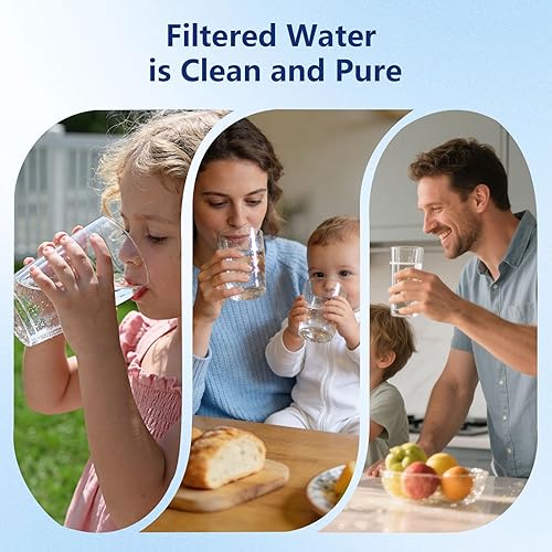 Miniatura 7 de Paquete de 2 filtros de repuesto para grifo Brita 36311 Sistema de filtración de agua del grifo compatible con filtros de repuesto Brita 36313,