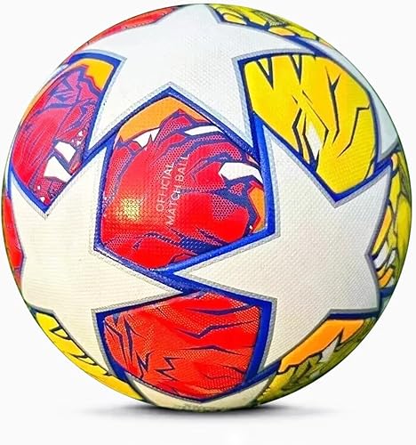 Balón de fútbol de la Champion, talla 5 Londres - Réplica de partido profesional, diseñado para entrenar, jugar, exhibir y entusiastas del fútbol.