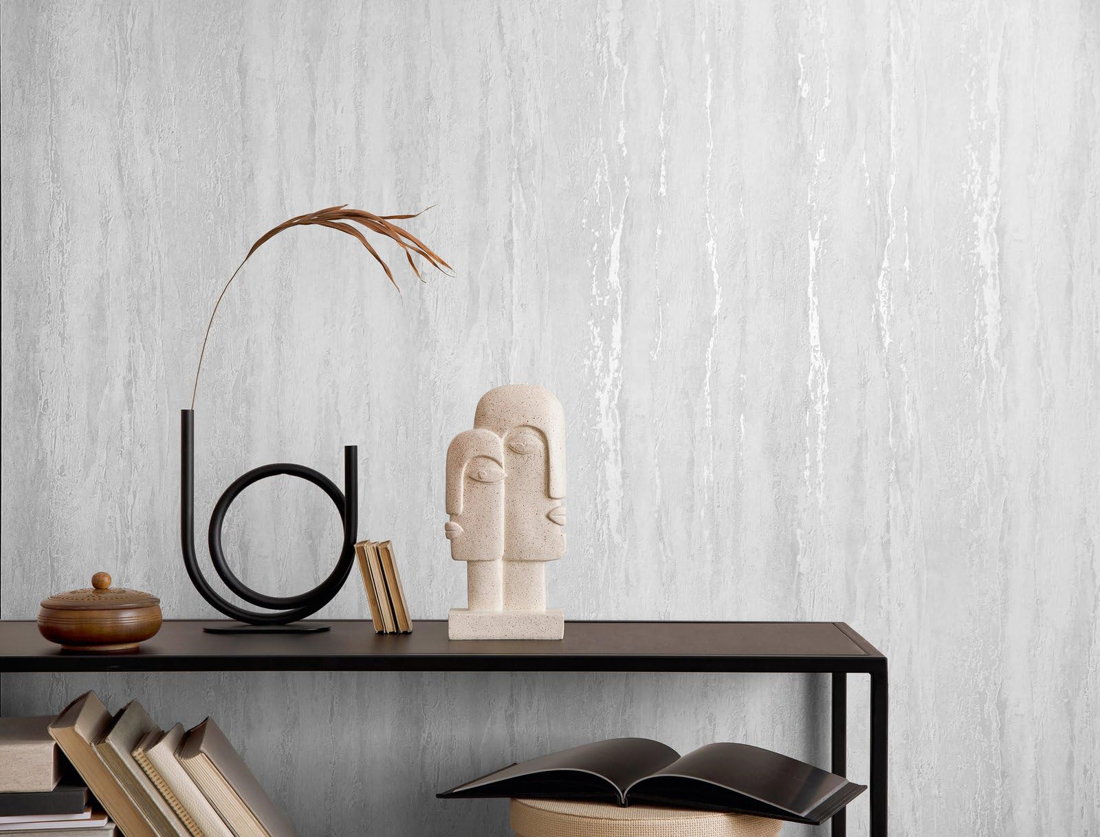 Galerie 35153 City Romance White Industrial Wallpaper