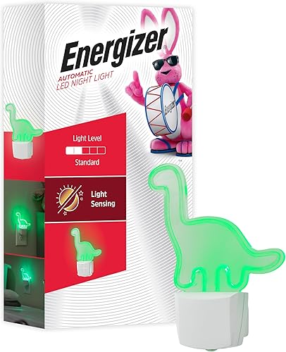 Miniatura 8 de Energizer Luz Nocturna de Coche de Carreras, Sensor de Luz, LED, Blanco Cálido, 3000K, Roja, Luz Nocturna para Dormitorio, Baño, Guardería, Pasillo,