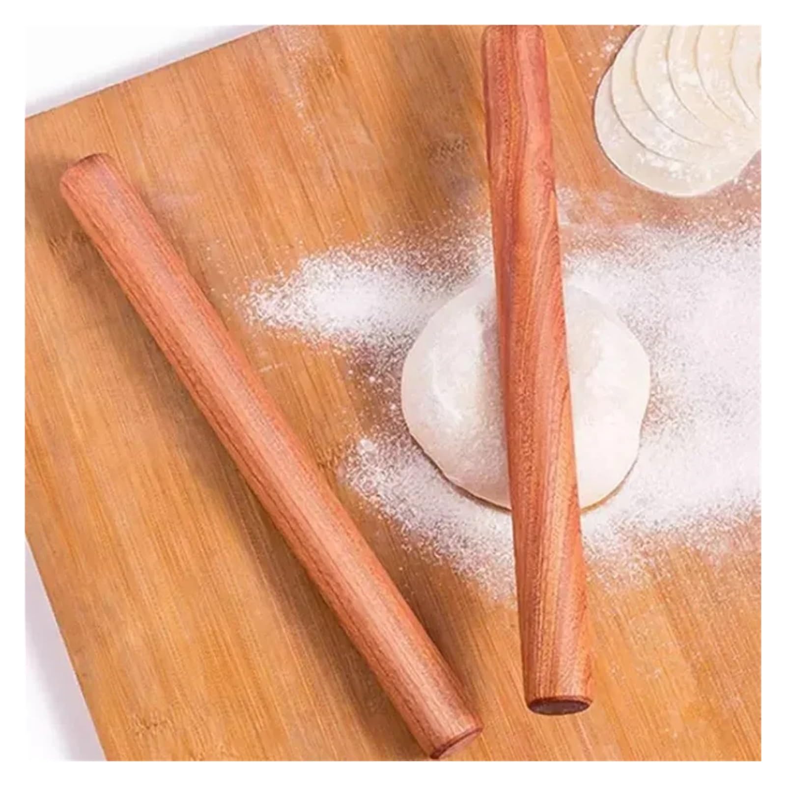 30/50/60 cm rodillo decoración masa cocina pastelería herramienta for hornear(60CM)