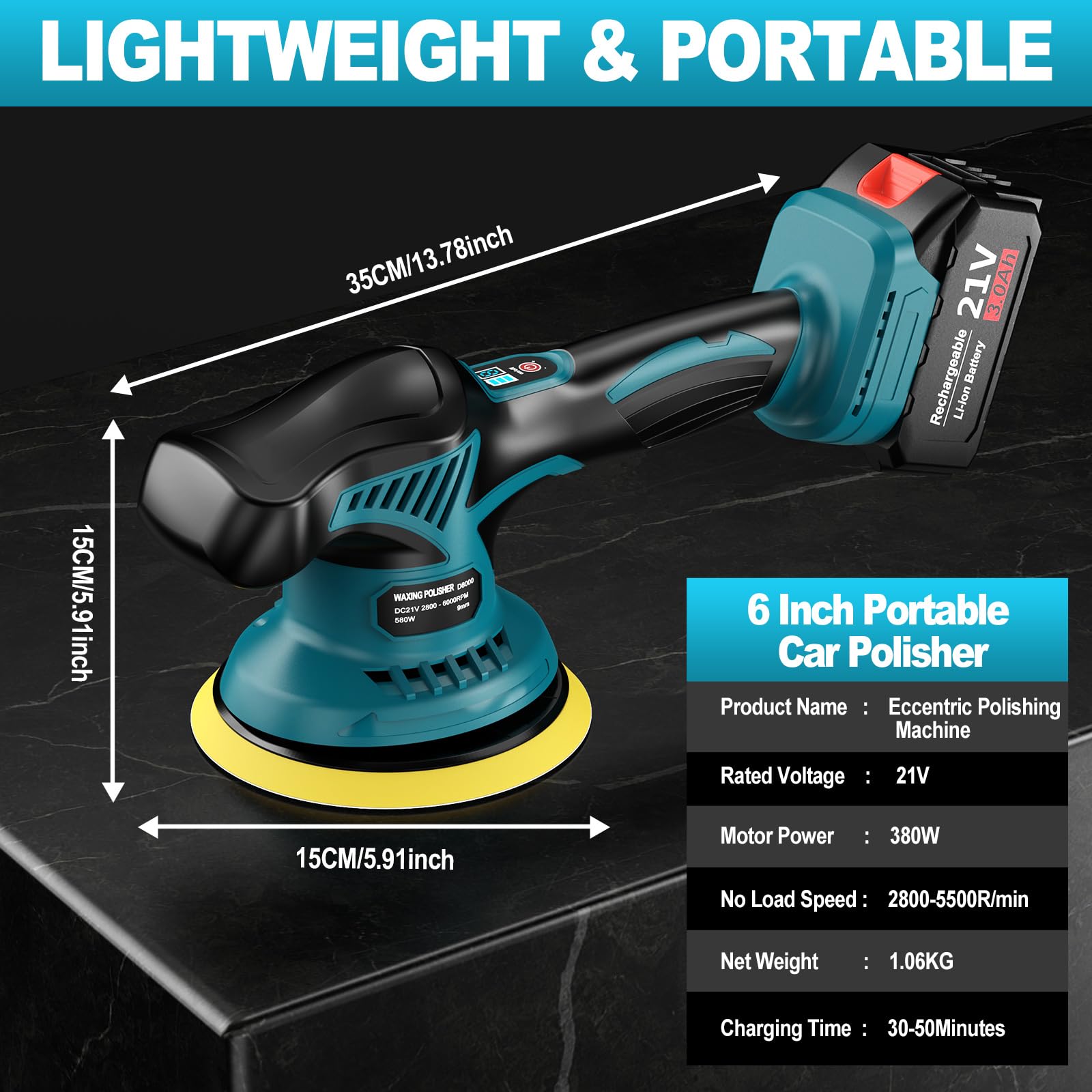 Profi Elektro Poliermaschine Auto Polierer Set Schleifmaschine Politur