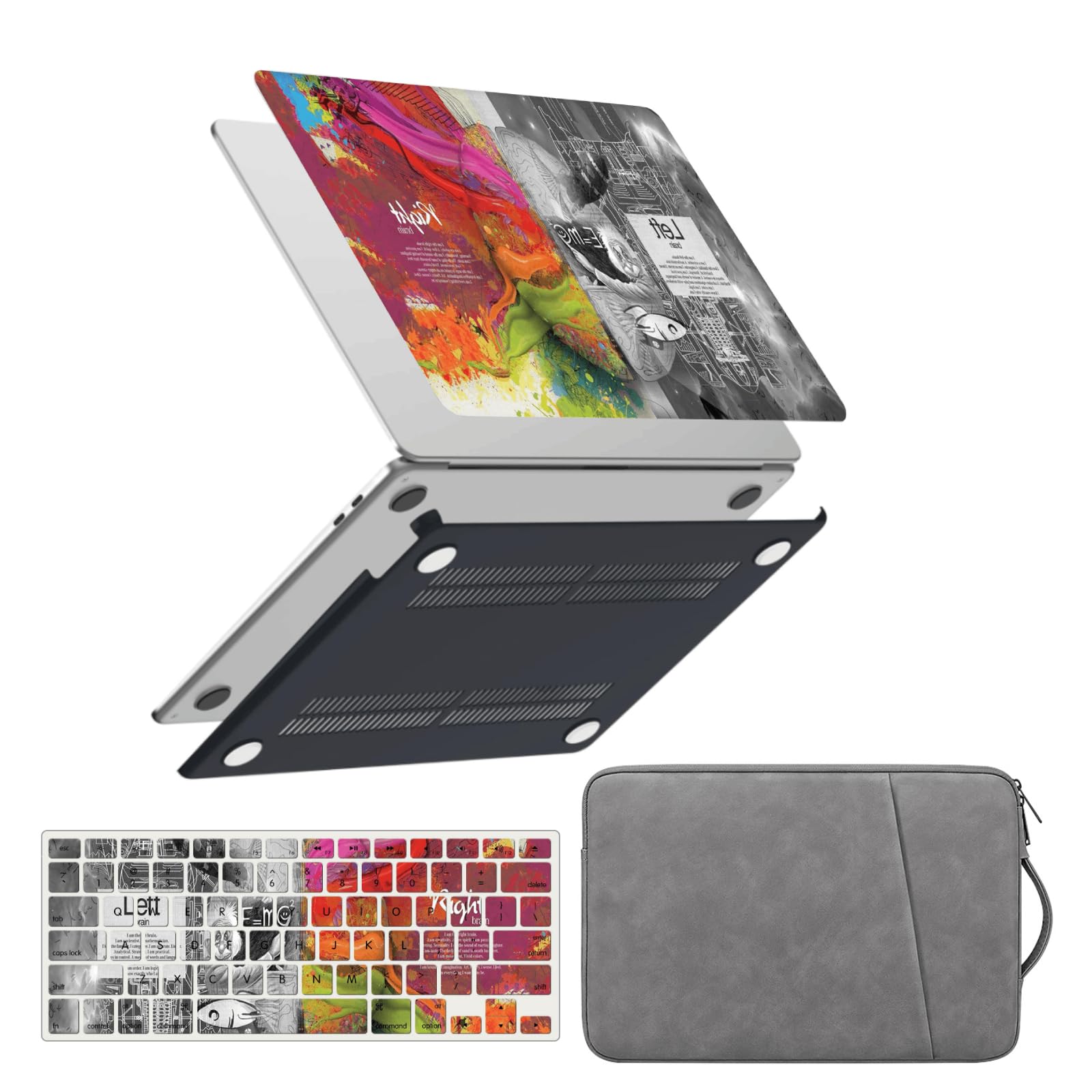 Funda dura MacBook Pro 16 A2141 cover protector de plástico con bolsa portátil 8
