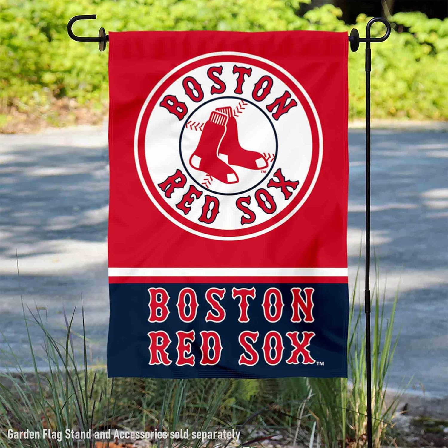 Boston Red Sox Double Sided Garden Flag - Image 2