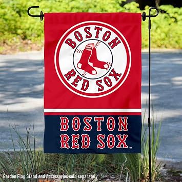 Boston Red Sox Double Sided Garden Flag