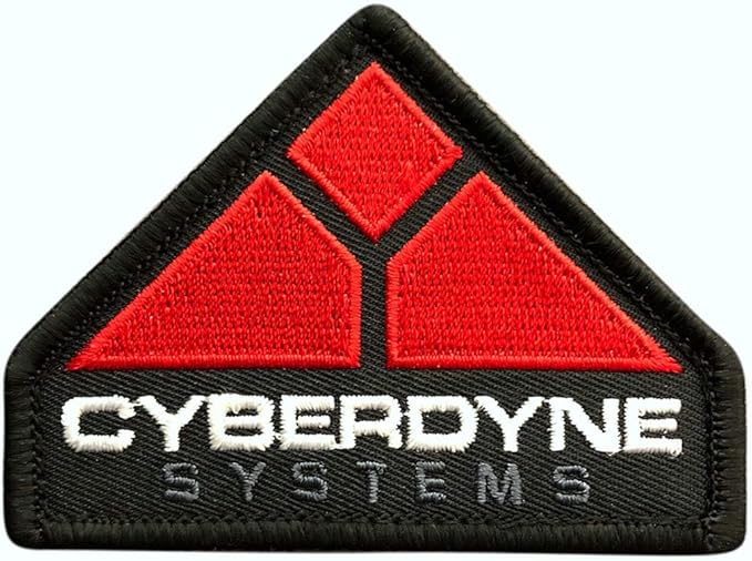 Terminator Cyberdyne Systems Patch (Iron on Sew on 3.0 X
