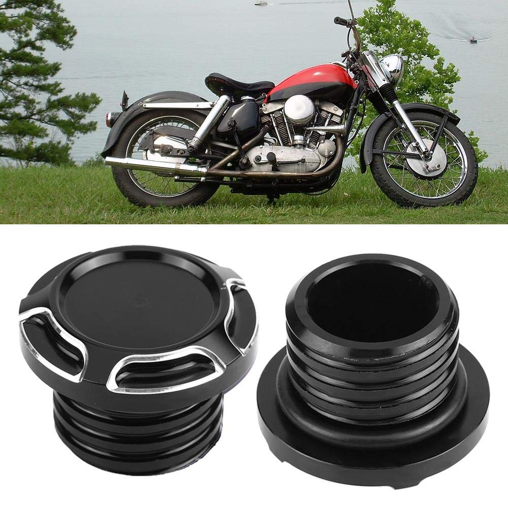 Bouchon de réservoir de carburant de moto, bouchon de réservoir de carburant en aluminium pour motos CNC de XL 883 1200 48 96-14
