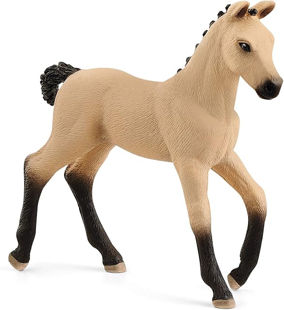 Schleich 13929 Horse Club Hannoverian Foal, Red Dun