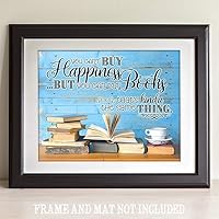Vista 6 de You Can Buy Books - 11x14 Unframed Art Print - Great Gift and Decor for Classroom, Library, Student and Home Under $15