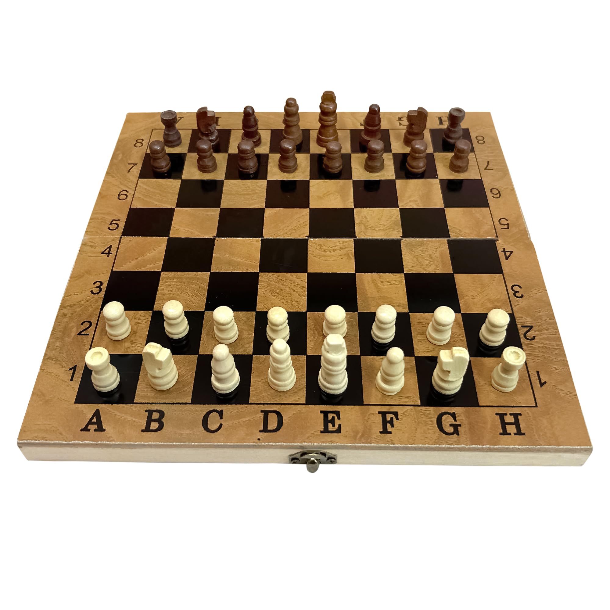 Wooden Chess Board & Backgammon Set for Kids | Kids’ Wooden Chess and Backgammon Set | Chess Board and Backgammon for Toddlers (B0DFCW2P55) Amazon Price History, Amazon Price Tracker