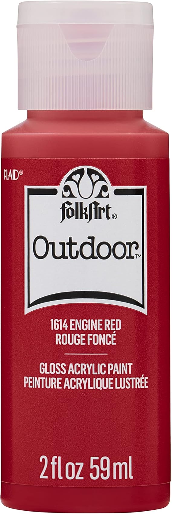 FolkArt Outdoor Acrylic Paint in Assorted Colors (2Ounce), 1614 Engine