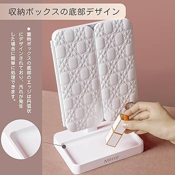 LED女優ミラー 大型 80×60 cm Amazon | Chende 女優ミラー 80*60cm 14LEDライト付き 三色調光