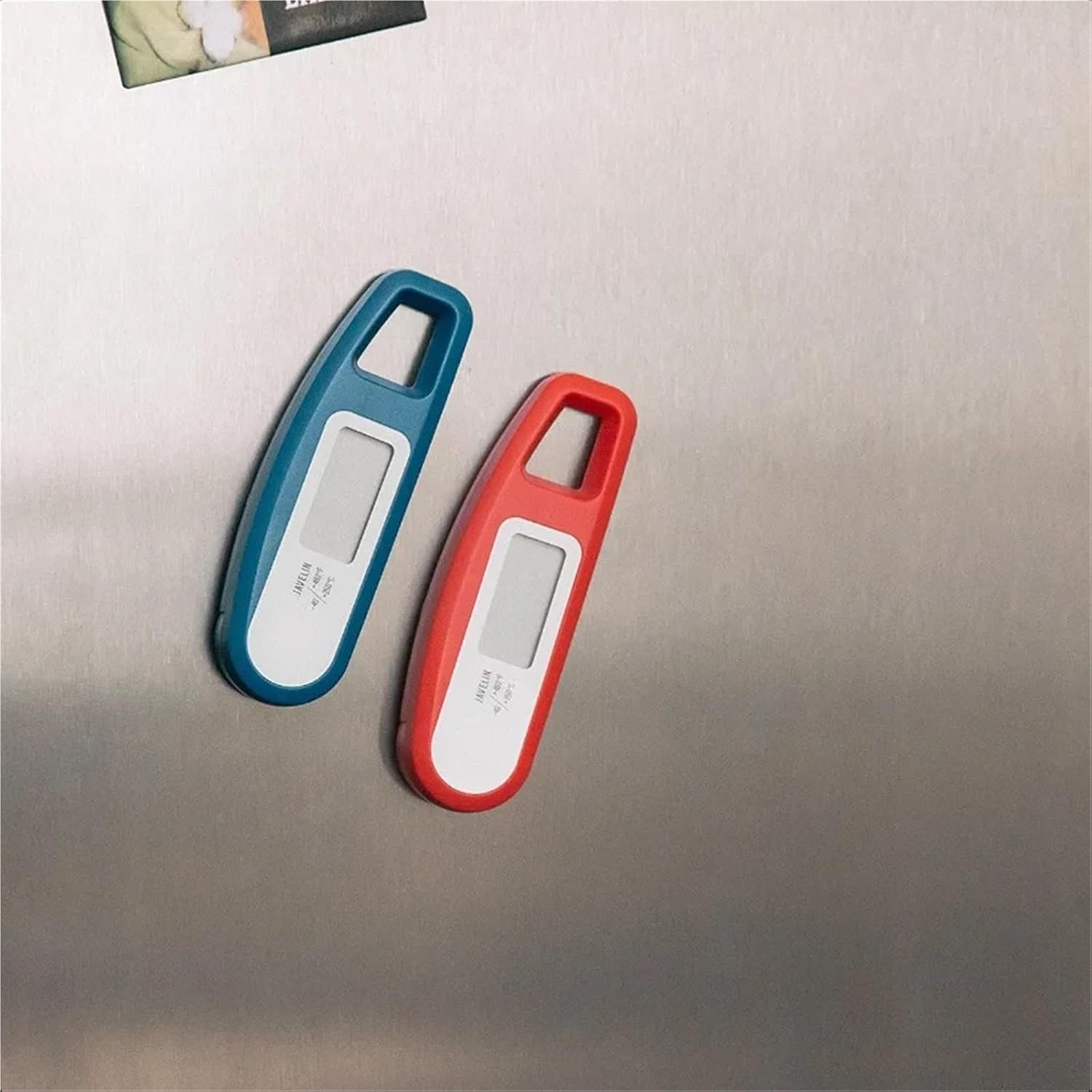 UltraFast 2Second Digital Instant Read Meat Thermometer for Grill and Cooking 2.75 Probe Compact Foldable Design Large