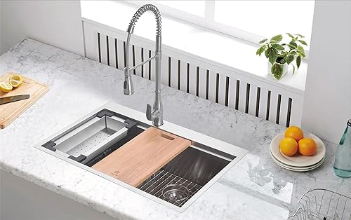 Vista 2 de STARSTAR Tabla de cortar de madera de goma resistente de madera dura, tabla de cortar de madera para cocina (9.75-17.78) amarillo